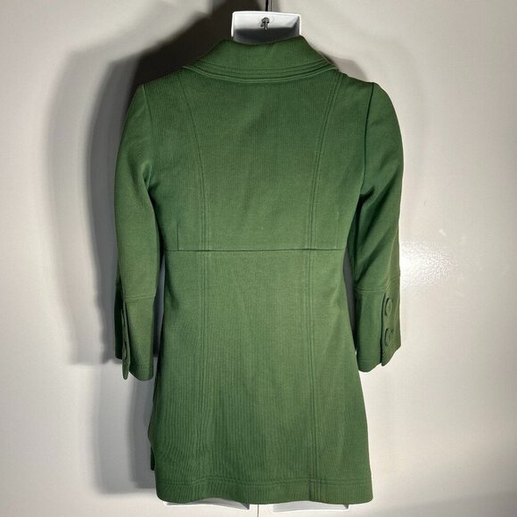 Ivy Jane SZS Green Car Coat Jacket Academia Heritage Town & Country Coquette 90s - Picture 6 of 11
